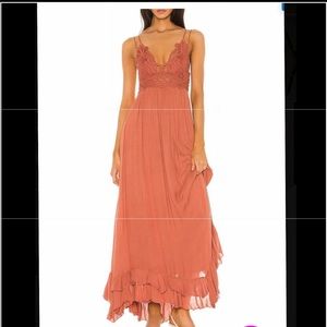 Free People Adella dress copper size S